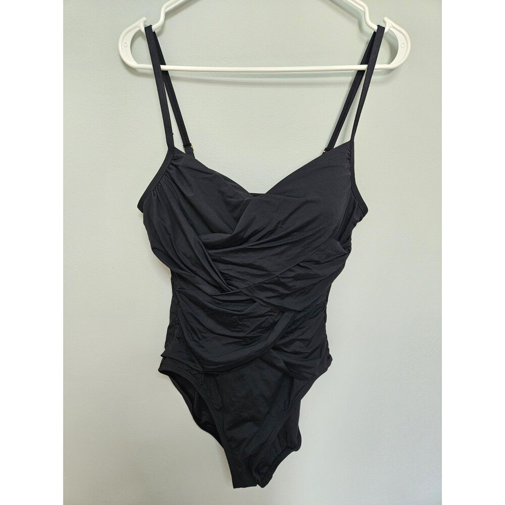 Sz 14 - La Blanca One Piece Swimsuit Tummy Control MSRP $125